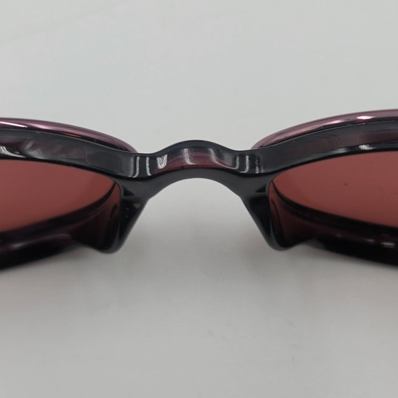 Maui Jim MJ-123-11 Sunglasses Purple Black Oval Wrap Vintage Sport with Case main image 7